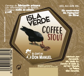 Isla Verde Don Manuel Coffee Stout 33cl