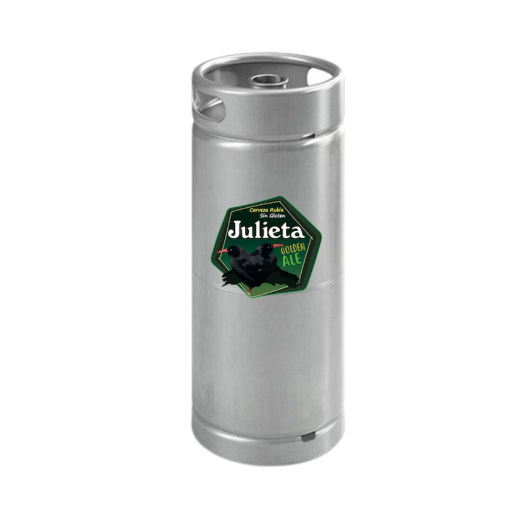 Cerveza Julieta Rubia Sin Gluten barril 20l incl. envase