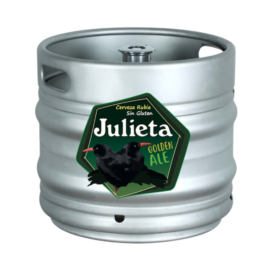 Cerveza Julieta Rubia Sin Gluten barril 30l incl. envase