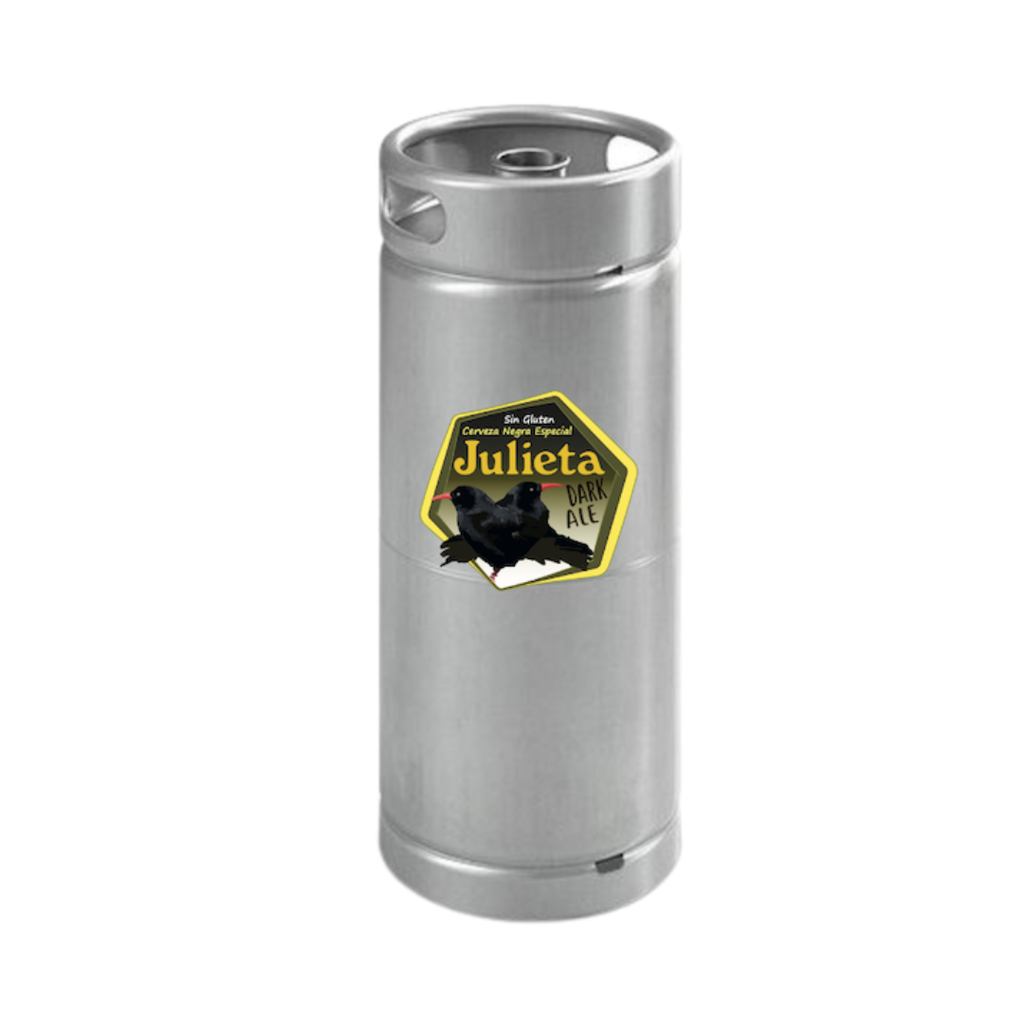 Cerveza Julieta Negra Sin Gluten barril 20l incl envase