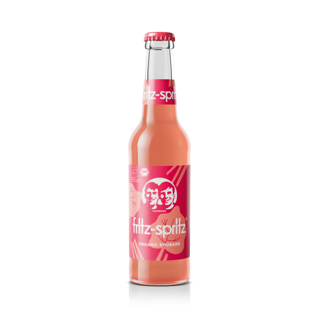 Refresco Fritz-Bio ruibarbo 24x33cl