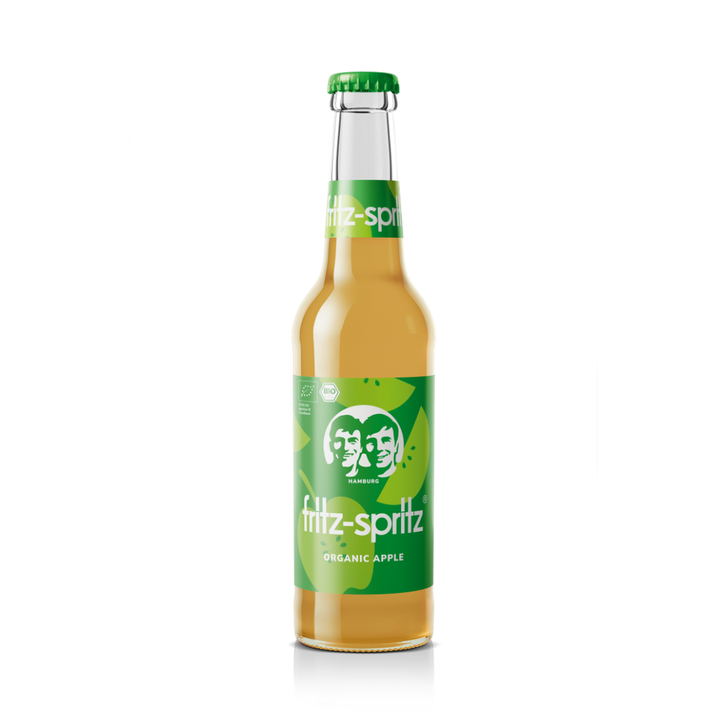 Refresco Fritz-Bio manzana 24x33cl