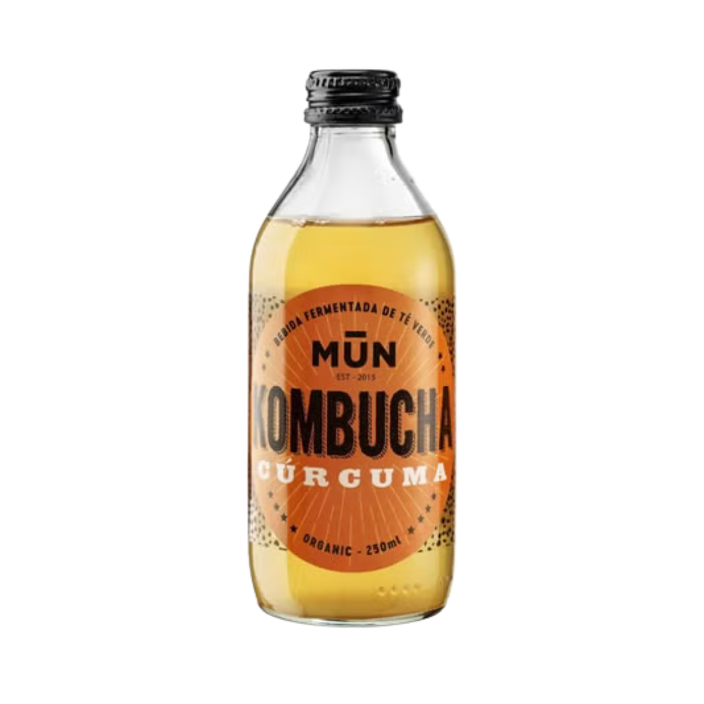 Kombucha BIO MUN Casual Cúrcuma Naranja 9x25cl